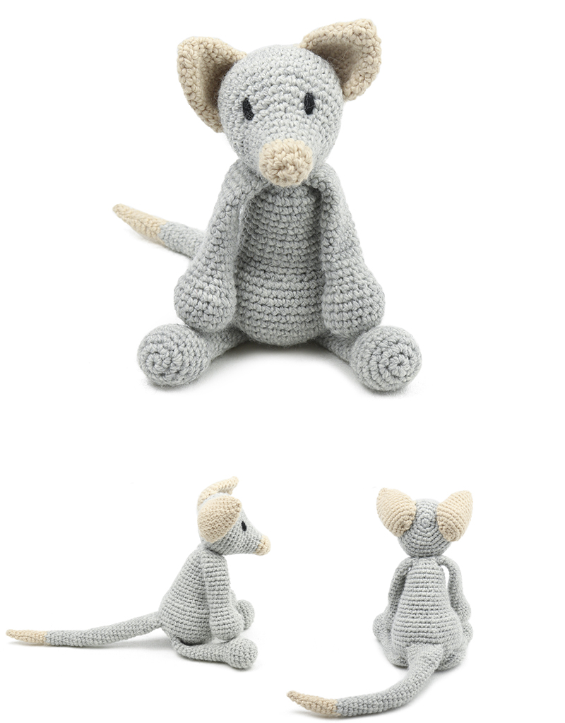 toft ed's animal edna the possum amigurumi crochet